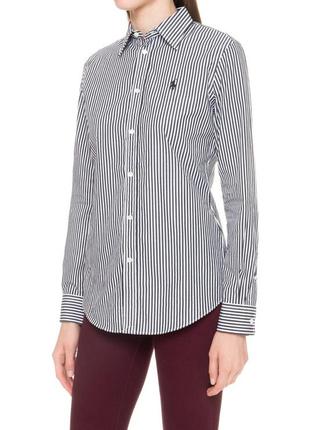 Polo ralph lauren сорочка рубашка блузка блуза смужка полоска поло ральф лаурен оригінал , р.48 фото