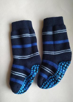 Дитячі теплі махрові шкарпетки тапочки