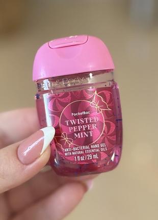 Антисептик bath & body works twisted peppermint