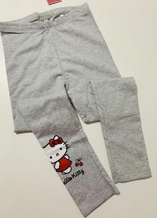 Лосини на тонкому флісі hello kitty