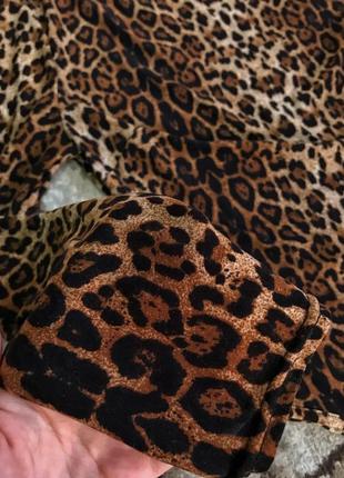 Кофта/боди с леопардовым принтом3 фото