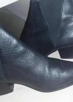 Кожаные ботинки-челси бренда pavement (дания) размер 39 (25,5 см)10 фото