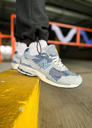 Кросівки чоловічі new balance 2002r "protection pack light arctic blue"3 фото