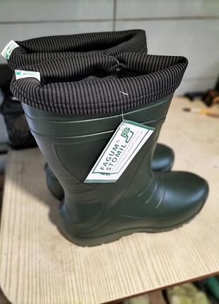 Сапоги резиновые из eva пенки резинке польща сапоги