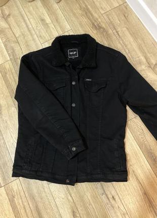 Мужская теплая джинсовка