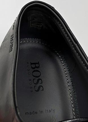 Шкіряні туфлі hugo boss оригінал6 фото