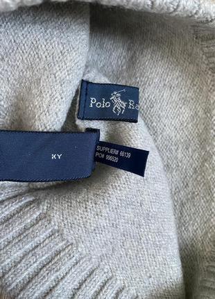 Винтажная шерстяная шапка бини polo ralph lauren merino wool  шерстяная шерсть2 фото