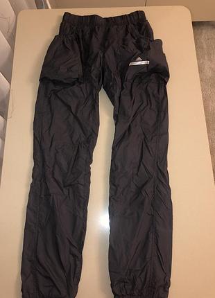 Женские спортивные штаны серые брюки swift adidas stella series с подкладкой s
