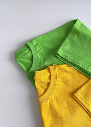 Лаймова🍏яскрава футболка 100% бавовна базова як оверсайз унісекс oversize салатова зелена6 фото