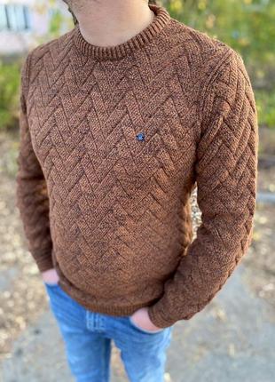 Кофта мужская теплая кофта зимняя кофта свитер мужской свитер1 фото