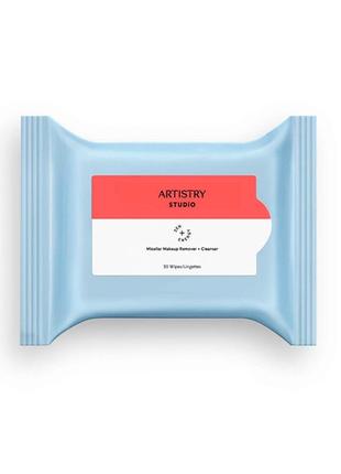 Artistry studio™ міцелярні серветки для зняття макіяжу (30 серветок)
