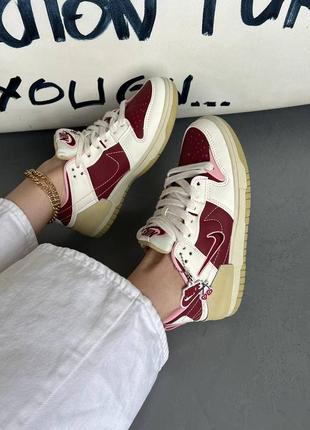 Кроссовки nike dunk low disrupt 2 valentine's day