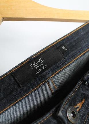 Next джинсы мужские темно синие slim fit размер 306 фото