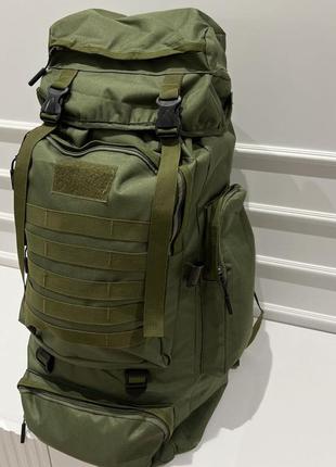 Тактический рюкзак на 70л больший армейский баул, походная сумка / военный рюкзак5 фото