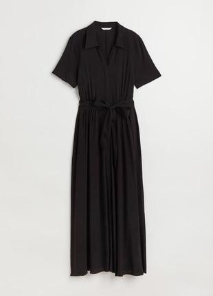 H&m довга сукня сукня-халат плаття максиі
