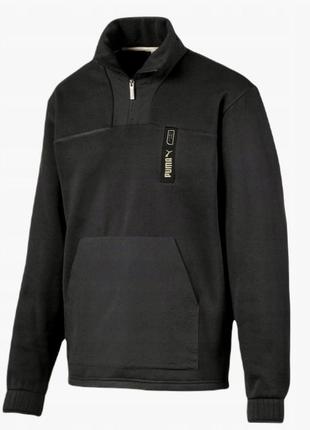 Кофта 1/4 зип флис анорак puma nu-tility hz fleece.xl