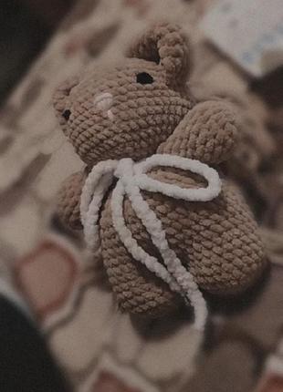 Котик вязаный 🍩