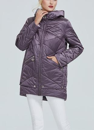 Элегантная курточка-парка с капюшоном