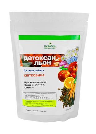 Клітковина детоксан льон, 150 гр