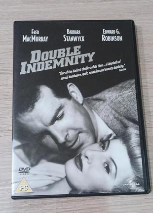 Колекційний dvd  double indemnity, подвійна страховка 1944