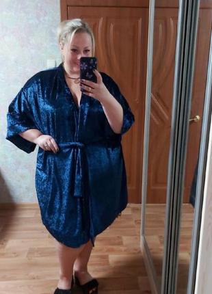 Пижама с халатом женская больших размеров8 фото