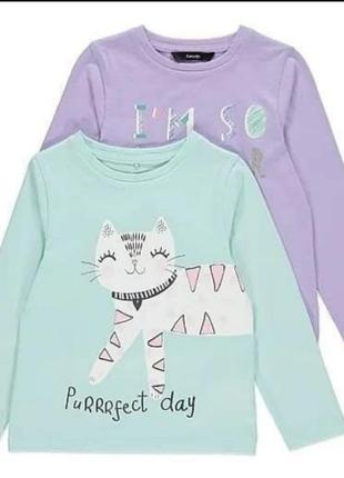 Реглан набор 2 шт george, 5-6 р.