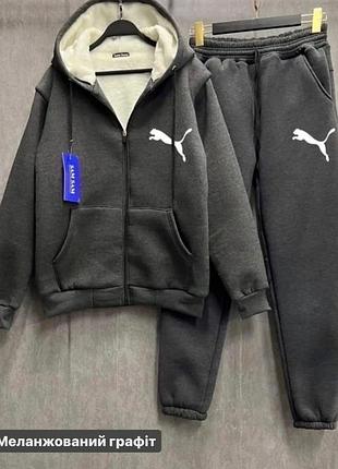 Мужской костюм puma на меху