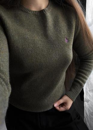 Шерстяной свитер от polo ralph lauren, оригинал🔝2 фото