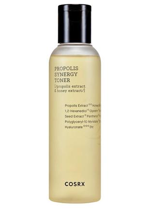 Зволожуючий та живильний тонер с екстрактом прополісу cosrx - propolis synergy toner - 150ml