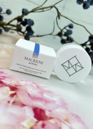 Крем macreneц actives moisturizing high performance face cream