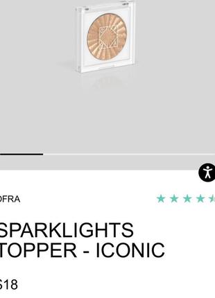 Спаркл ofra sparklights topper3 фото