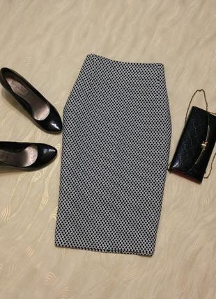 Стильная теплая юбка карандаш tu", р.12