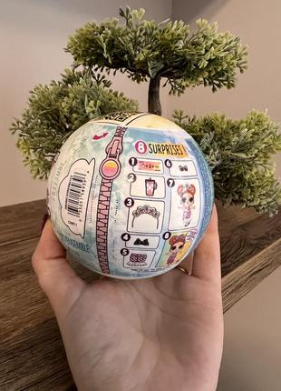 Кулька lol surprise sunshine makeover, шар лол саншайн