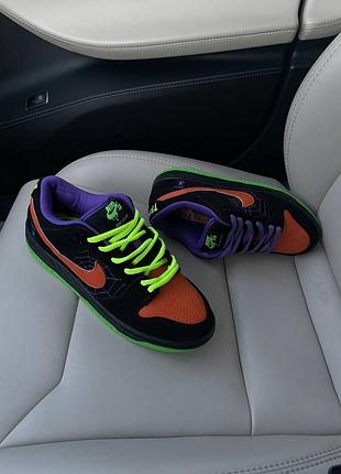 Кроссовки nike dunk night of dye halloween3 фото