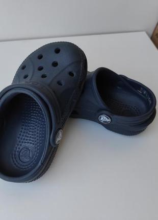 Дитячі шльопанці сабо крокси crocs із 6-7 по устілці 15 см4 фото