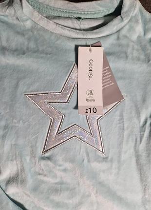 Флисовая теплая пижама george джордж6 фото