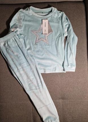 Флисовая теплая пижама george джордж3 фото