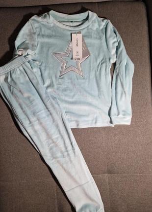 Флисовая теплая пижама george джордж2 фото