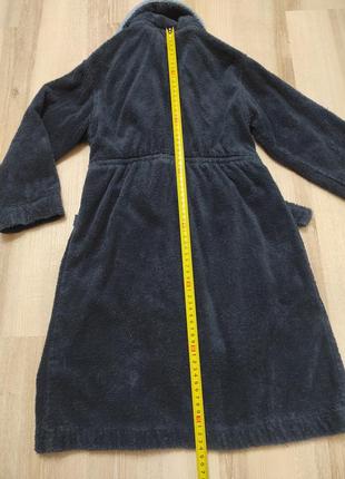 Теплый махровый халат, натуральный теплый халат на 5-6 лет8 фото