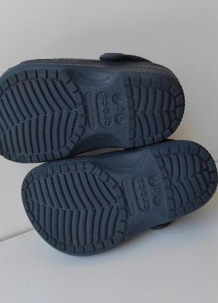 Детские шлепанцы сабо кроксы crocs с 6-7 по стельке 15 см6 фото