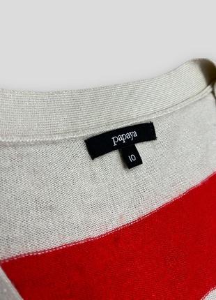 Теплый шерстяной свитер из шерсти кардиган, размер s/м4 фото