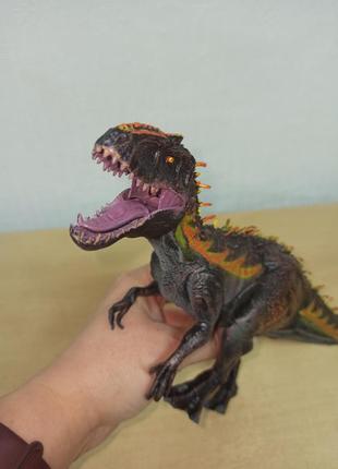 Динозавр індомінус рекс чорний dinosaur indominus rex black fire.4 фото