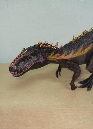 Динозавр індомінус рекс чорний dinosaur indominus rex black fire.6 фото