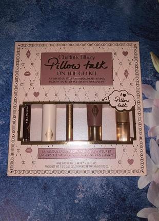 Набір у відтінку pillow talk charlotte tilbury pillow talk on the go kit set