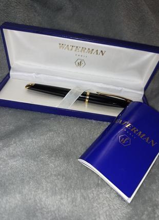 Waterman ручка перо 18k, золото1 фото
