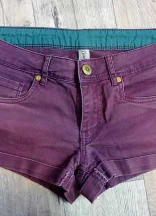 Женские джинсовые короткие шорты denim co