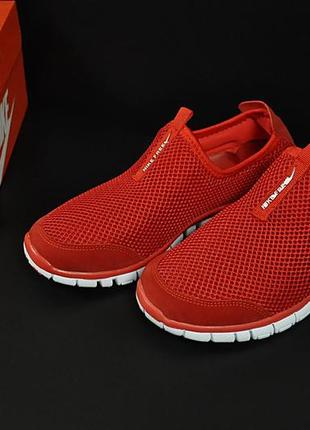 Кроссовки nike free 3.0 арт 20818 (женские, сетка, без шнурков)3 фото