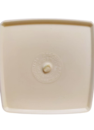 Контейнер, емкость для сыпучих продуктов белый, красный