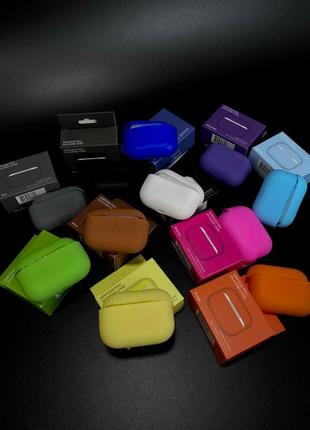 Ultra-slim silicone case airpods pro4 фото