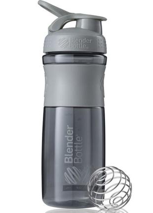 Шейкер спортивний (пляшка) blenderbottle sportmixer flip 28oz/820ml grey "kg"